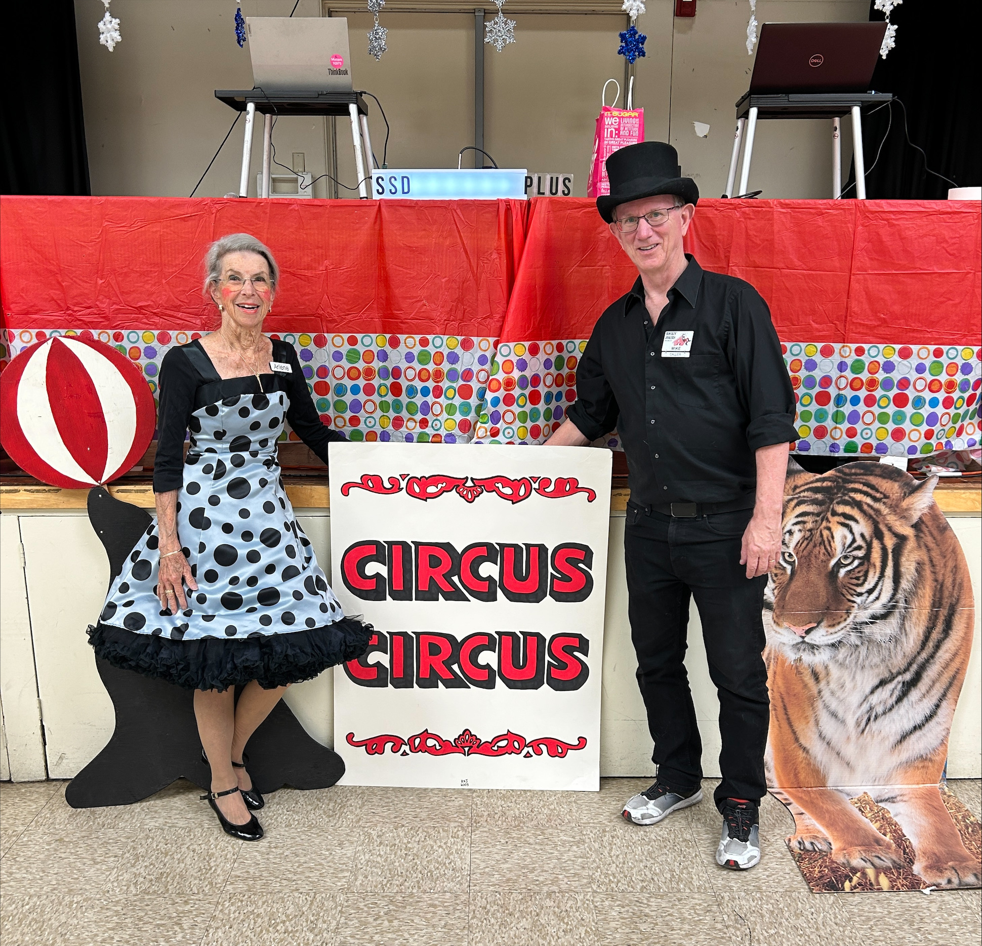 Mike and Arlene at Circus Circus